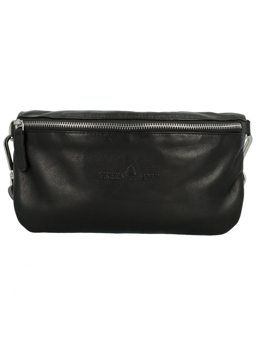 Elegantní kožená kabelko-ledvinka GW Narra černá